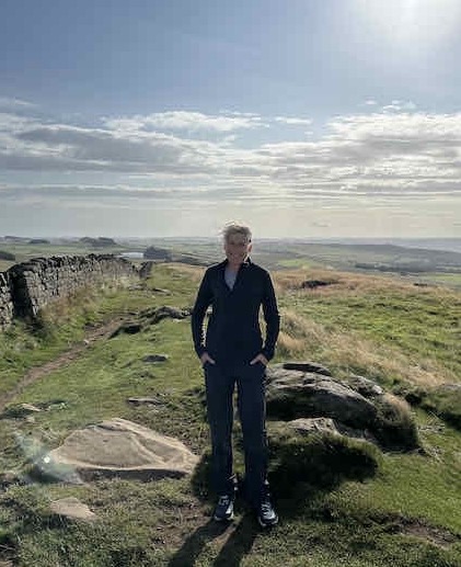 Jenny Lynn on Hadrian's Wall