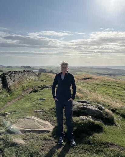 Jenny Lynn on Hadrian's Wall