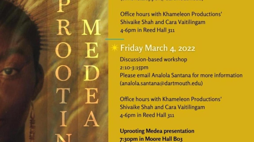 Khameleon Productions', The Uprooting Medea Tour